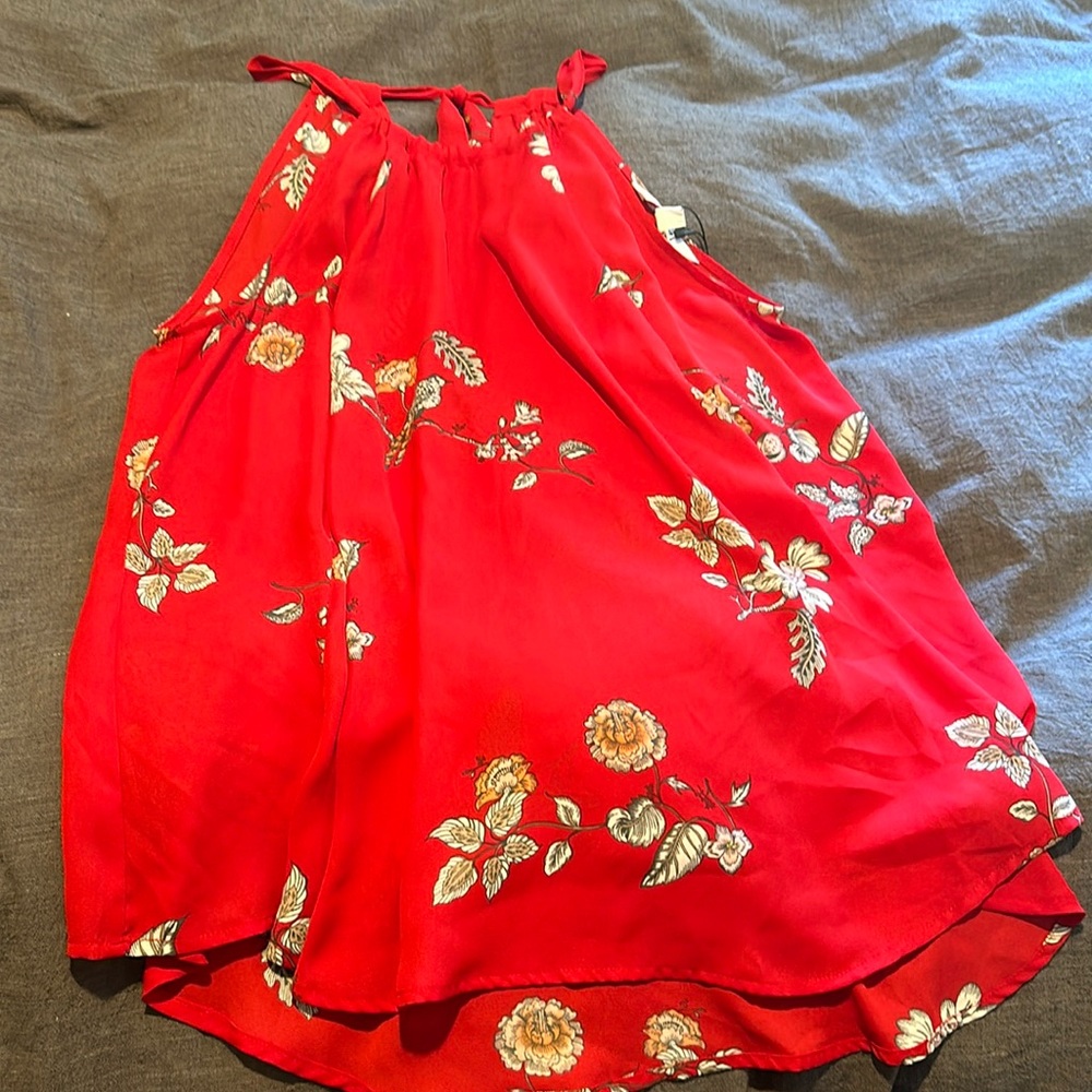 Red bb dakota blouse. New with tags